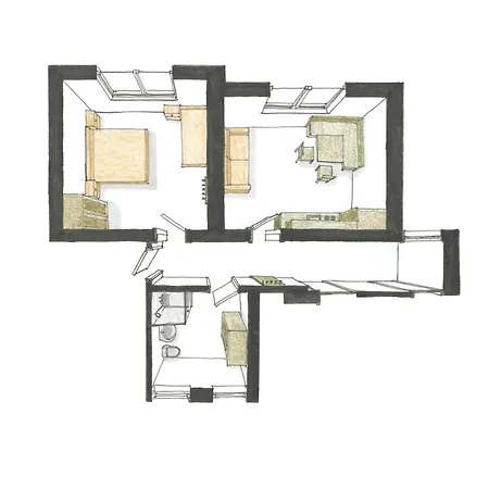 Hieser's Apartment *